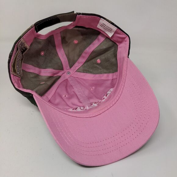 Paramount Outdoors Women's Strapback Hat Green Camo OSFA Camolicious Logo - Picture 7 of 10